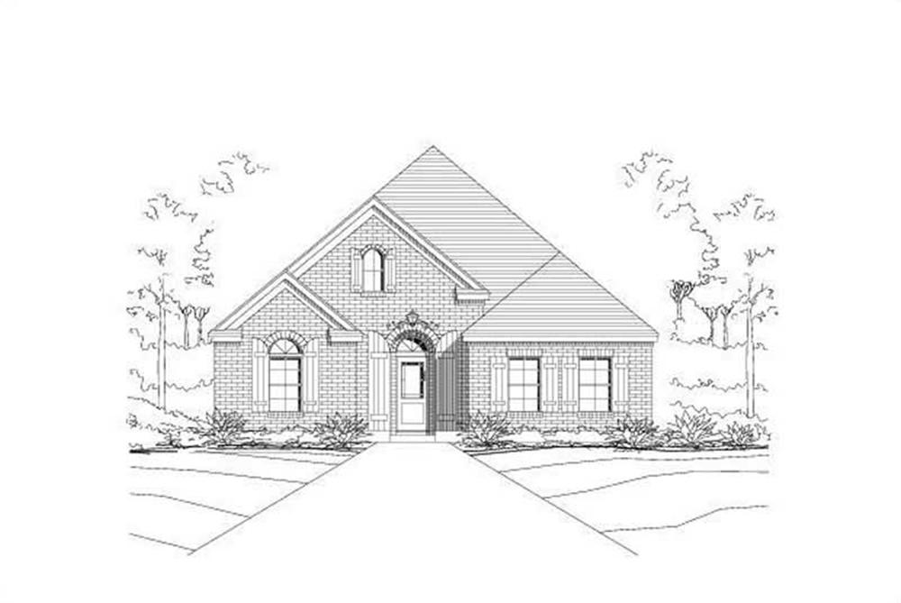 Main image for house plan # 16378