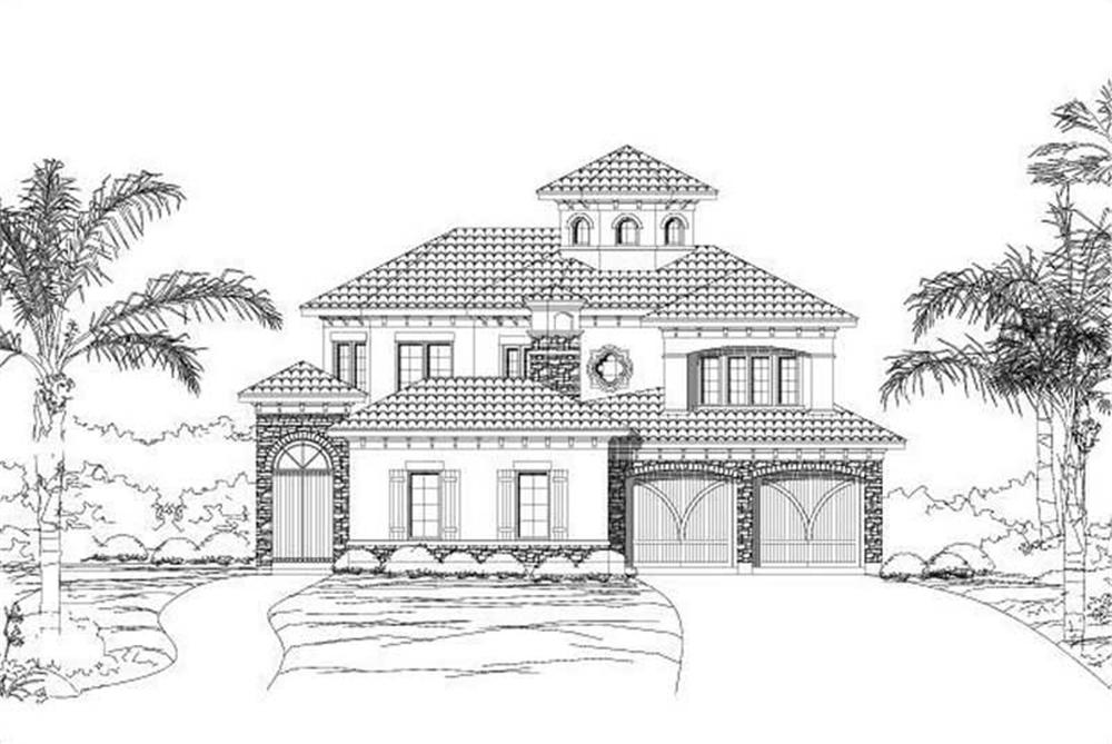 Main image for house plan # 16349
