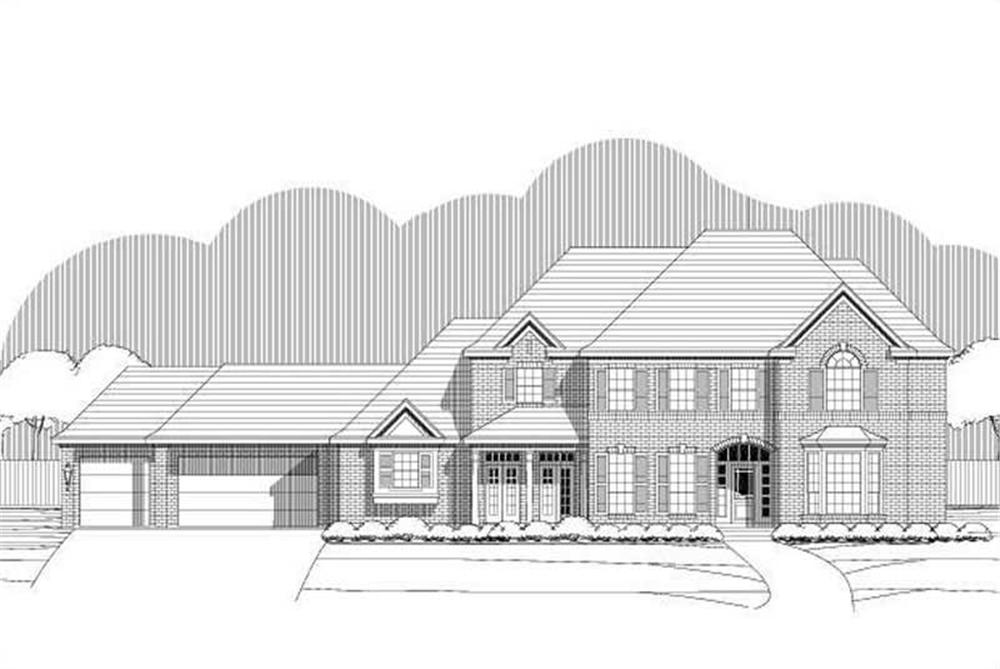 Main image for house plan # 16301