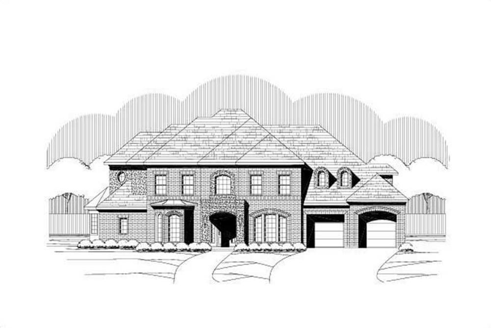 Main image for house plan # 16493