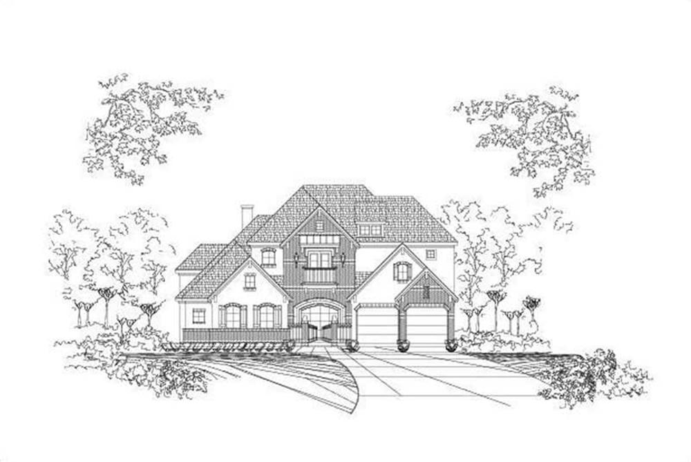Main image for house plan # 16353