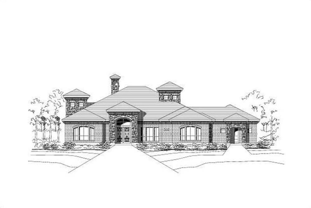 Main image for house plan # 16450