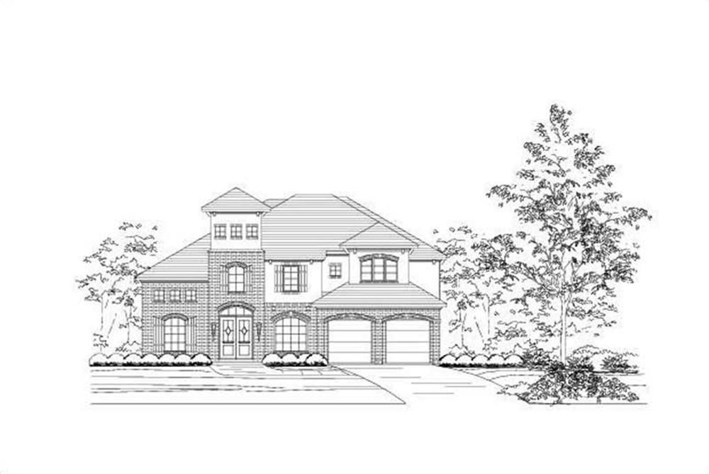 Main image for house plan # 16437