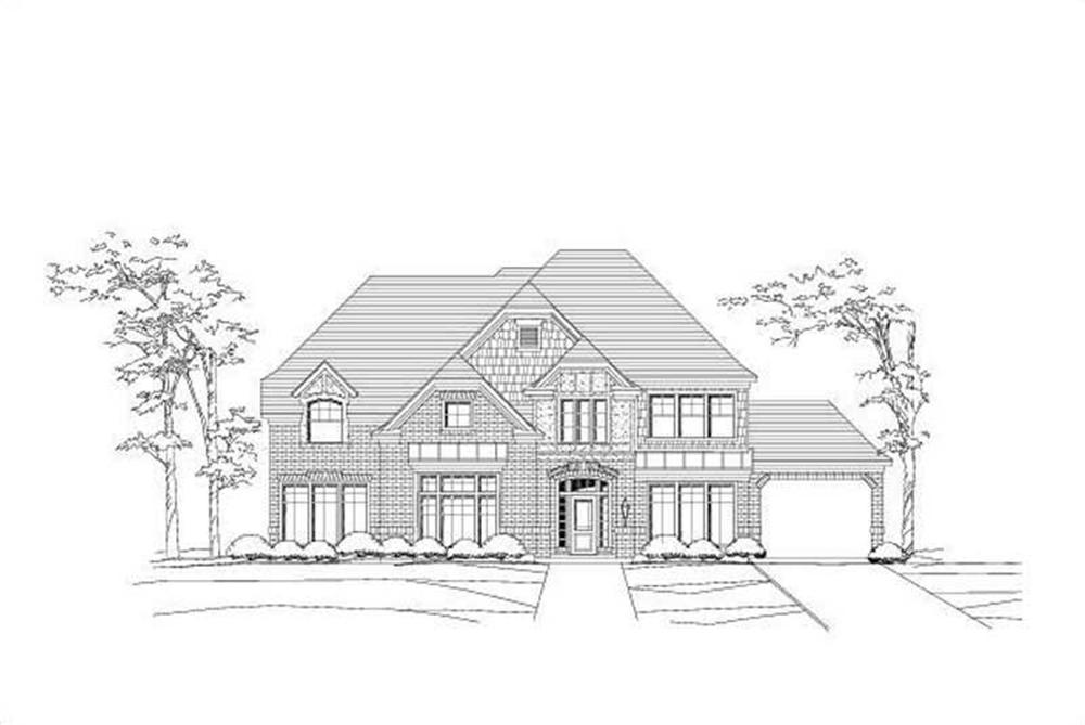 Main image for house plan # 16481