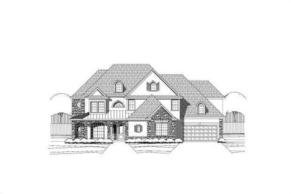 Main image for house plan # 16486