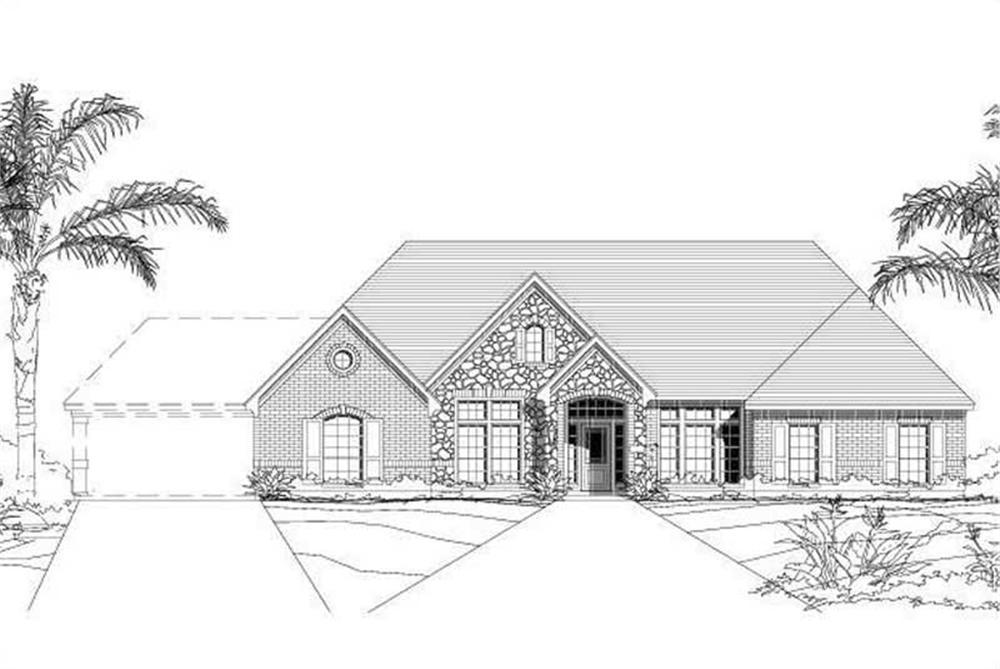 Main image for house plan # 16454