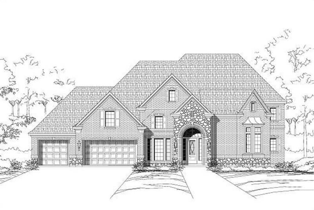 Main image for house plan # 16479