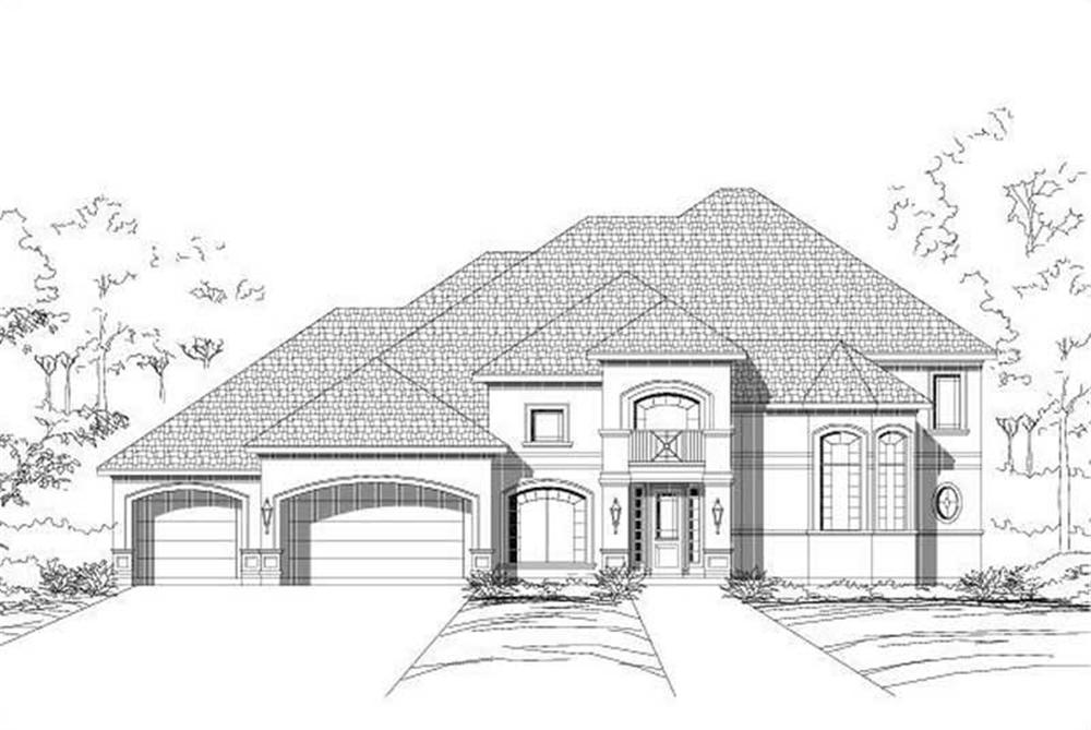 Main image for house plan # 16478