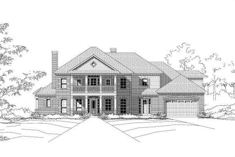 Main image for house plan # 16476
