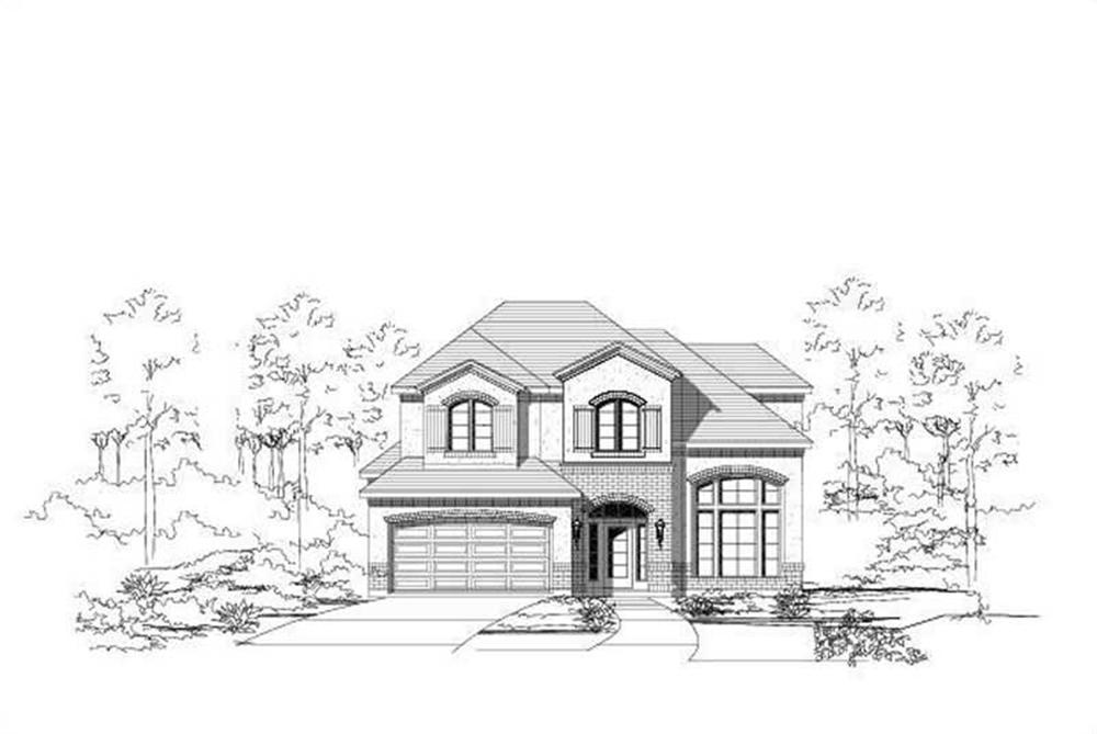 Main image for house plan # 16464