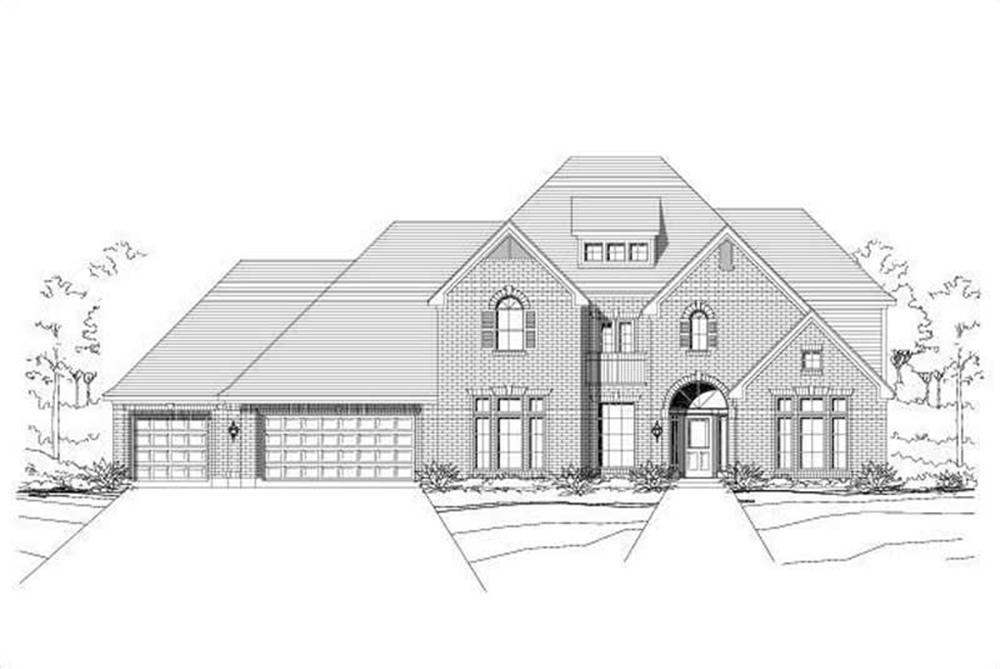 Main image for house plan # 16473
