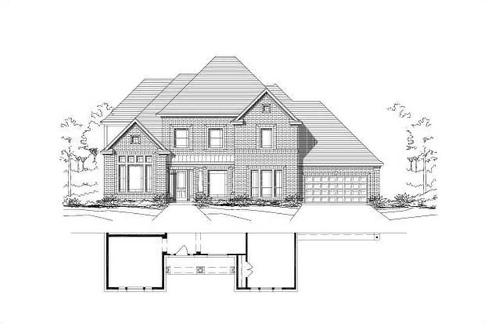 Main image for house plan # 16550