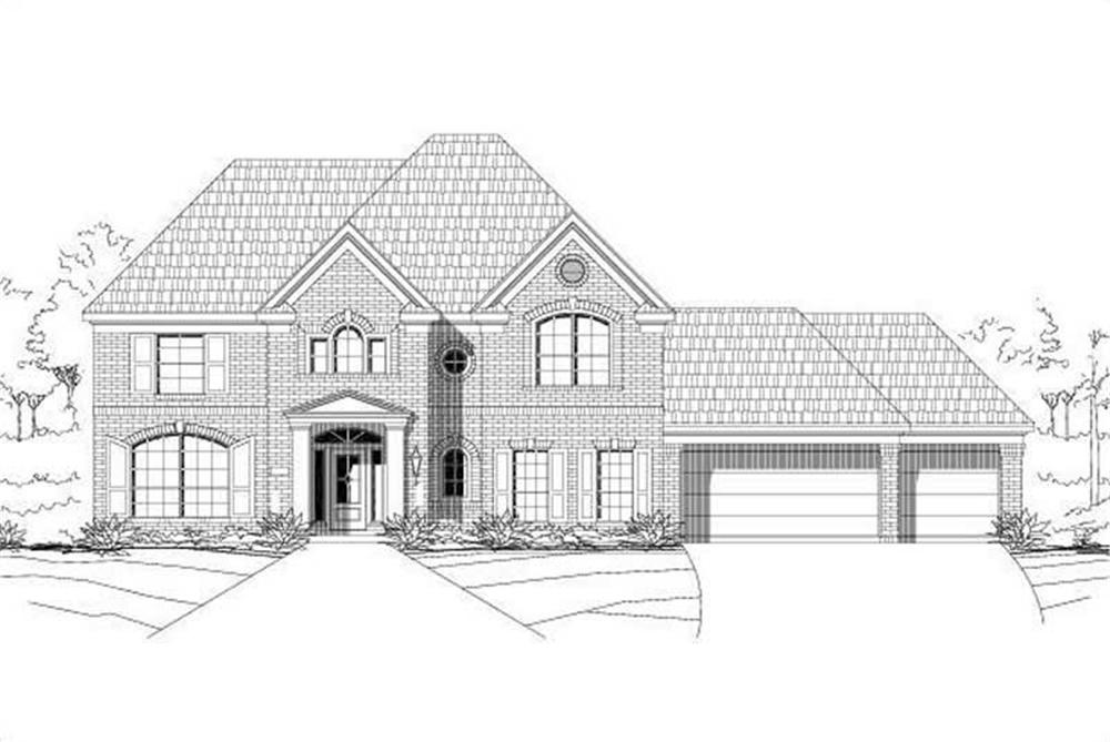 Main image for house plan # 16554