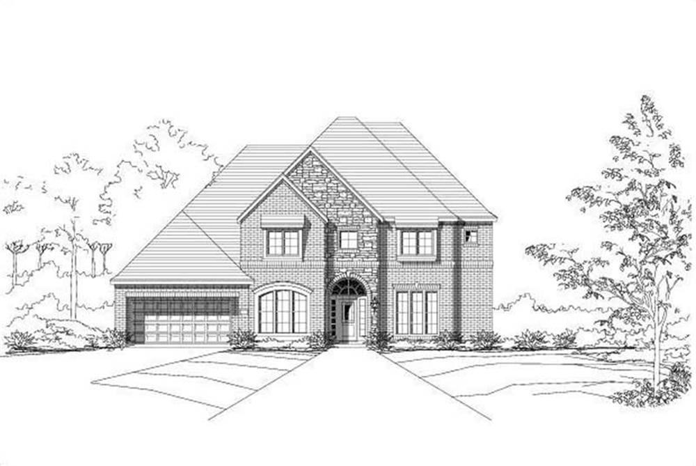 Main image for house plan # 16566