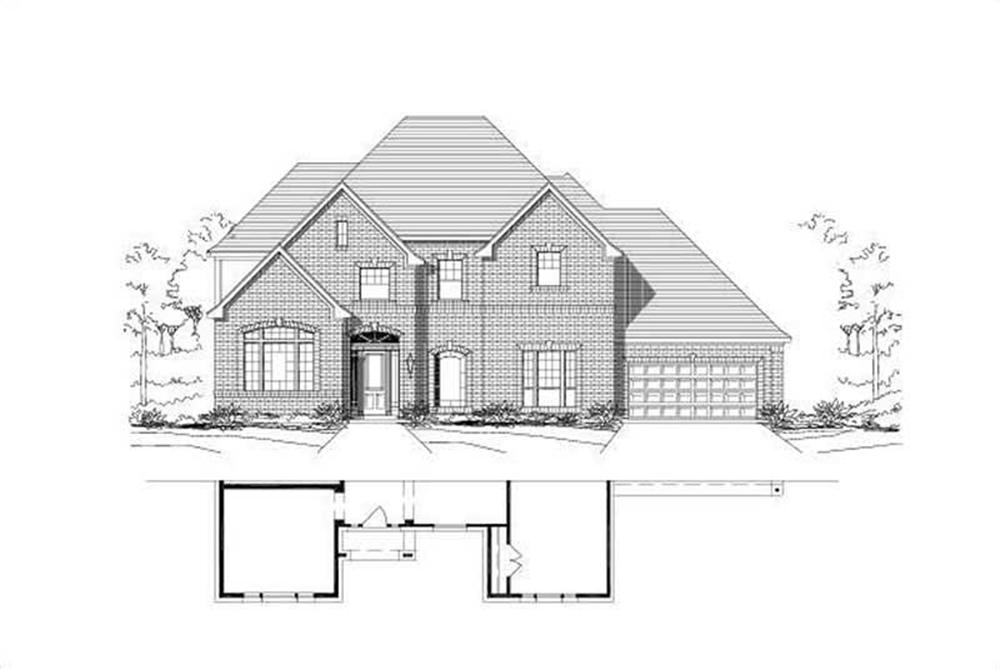 Main image for house plan # 16543