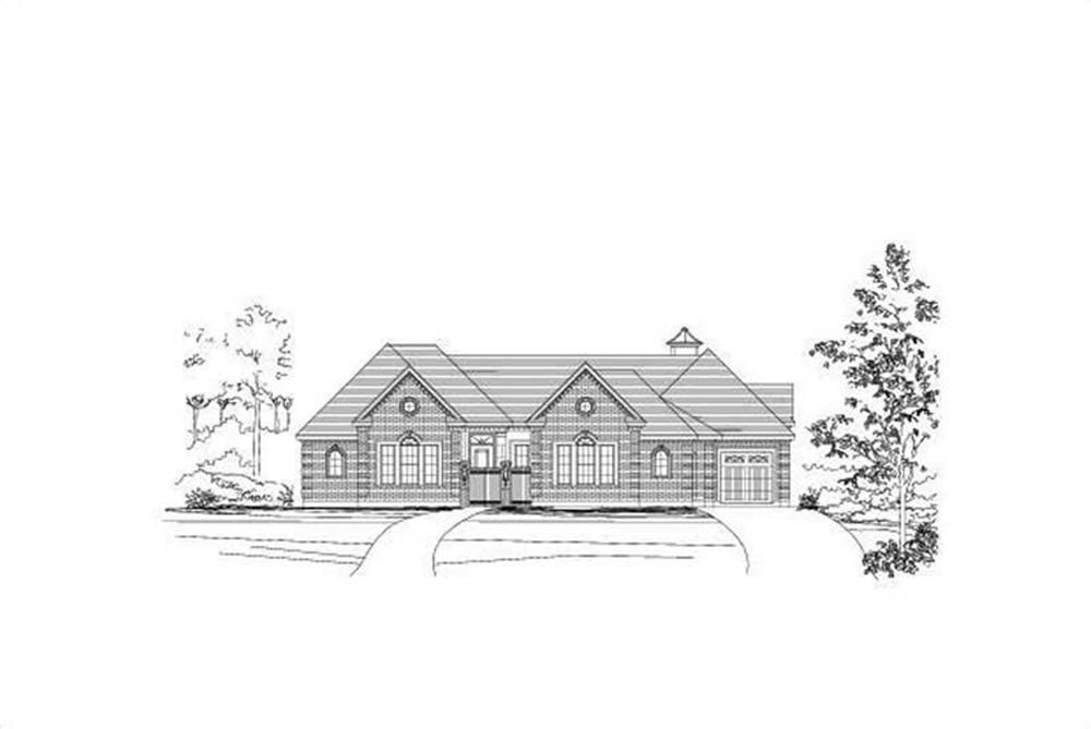 Main image for house plan # 16398