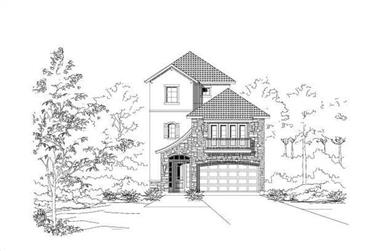 3-Bedroom, 3280 Sq Ft Country Home Plan - 156-1335 - Main Exterior