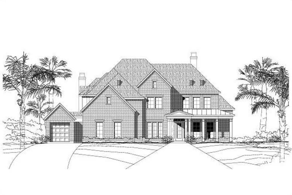 Main image for house plan # 16198