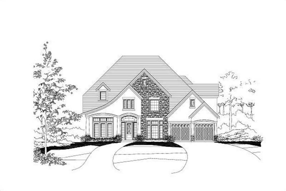 Main image for house plan # 16174