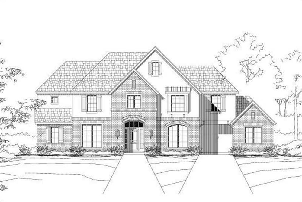 Main image for house plan # 16231