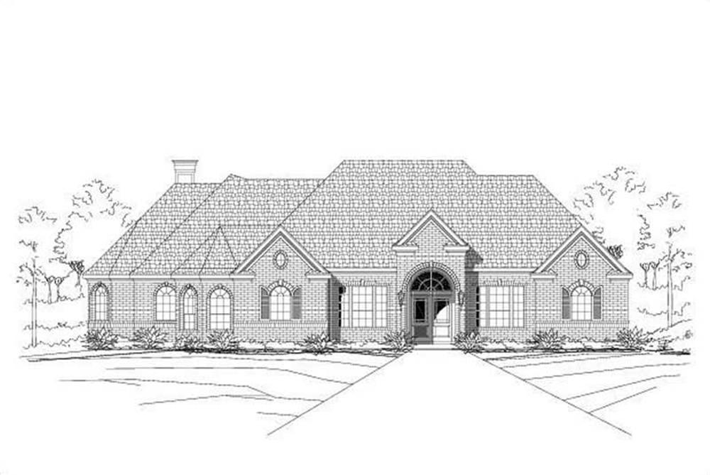 Main image for house plan # 16416