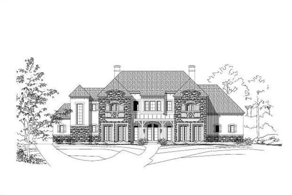 Main image for house plan # 16300