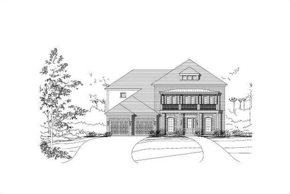 Main image for house plan # 16435