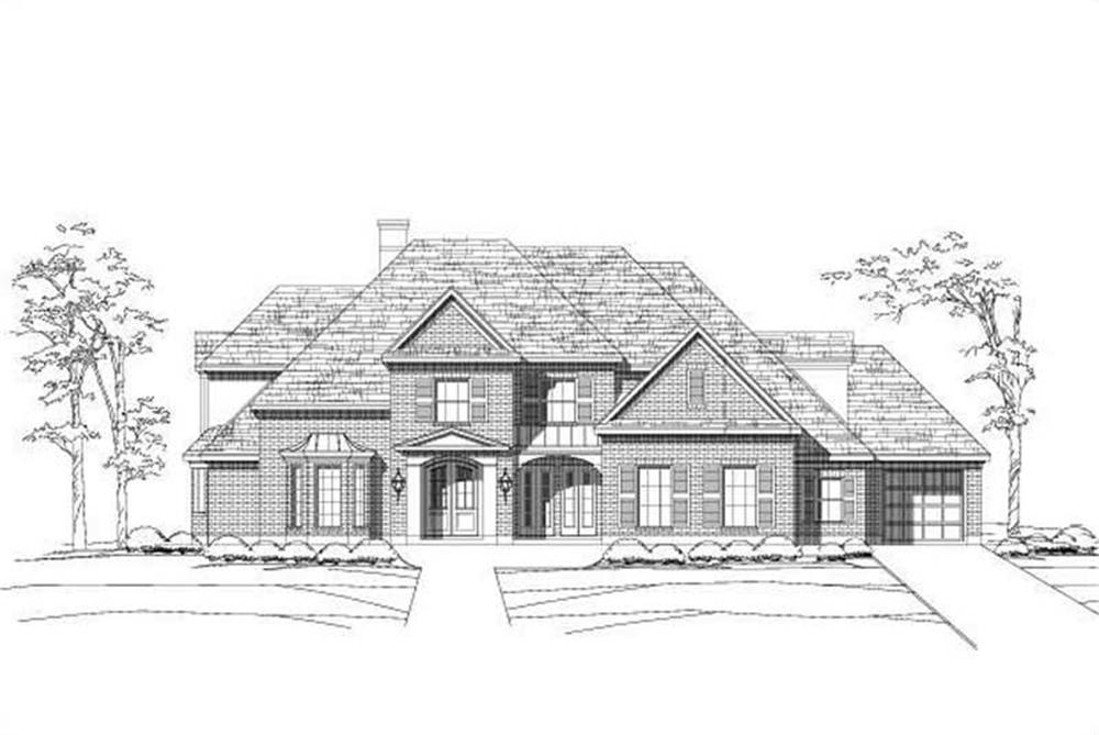 Main image for house plan # 16307