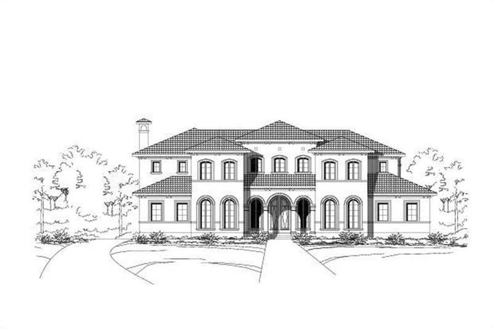 Main image for house plan # 16299