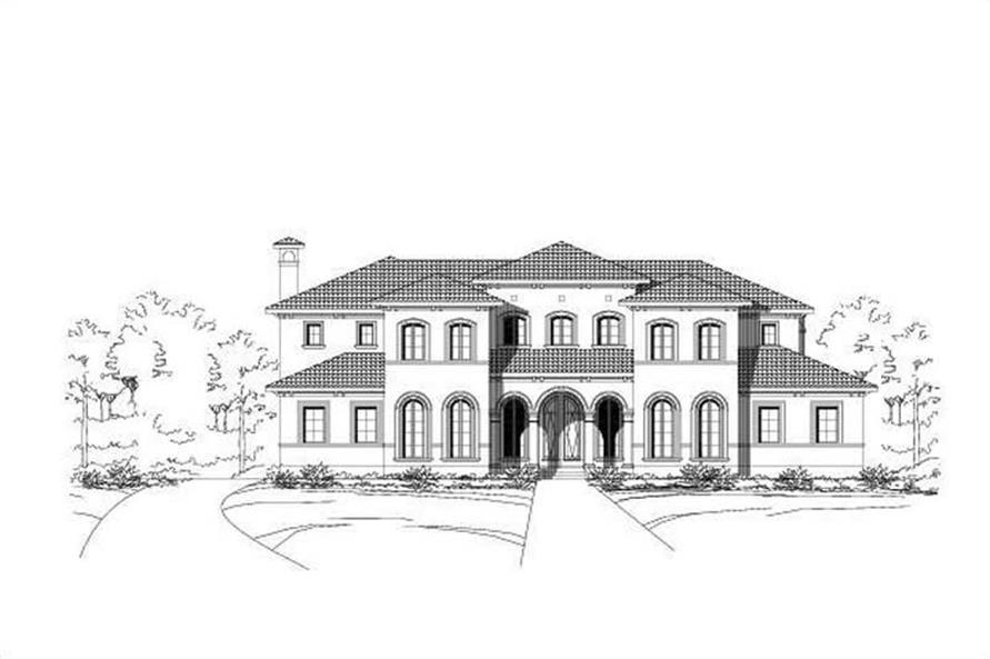 Main image for house plan # 16299