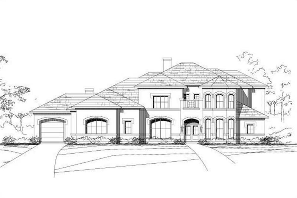 Main image for house plan # 16270