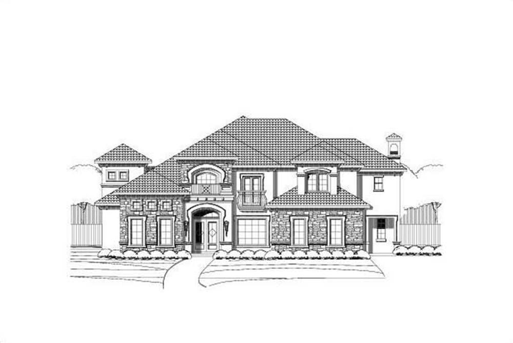 Main image for house plan # 16277