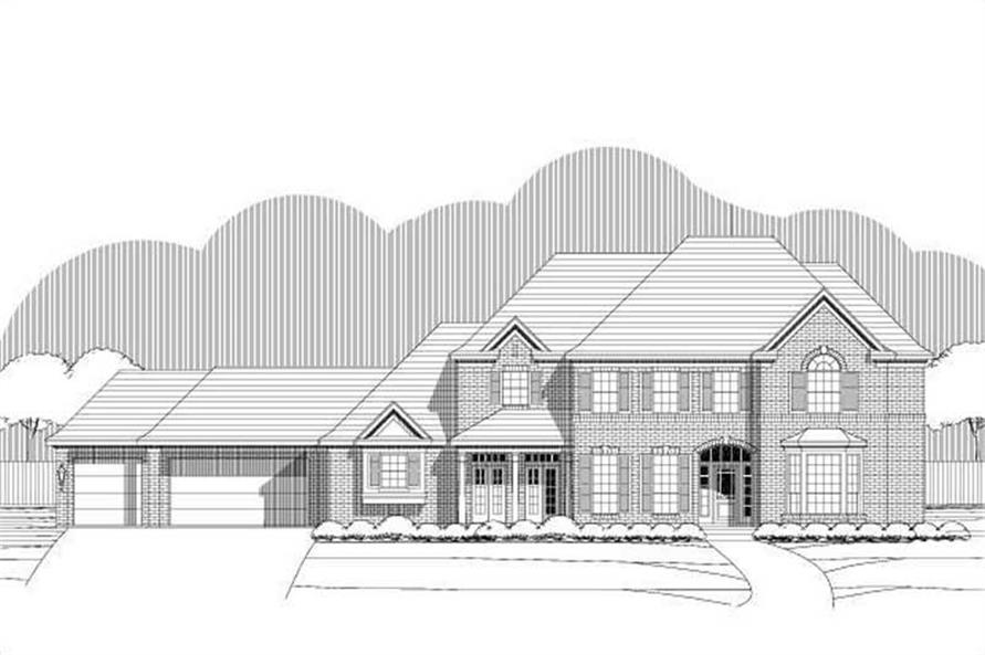 Main image for house plan # 16302