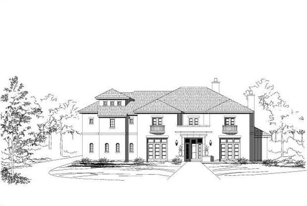 Main image for house plan # 16327
