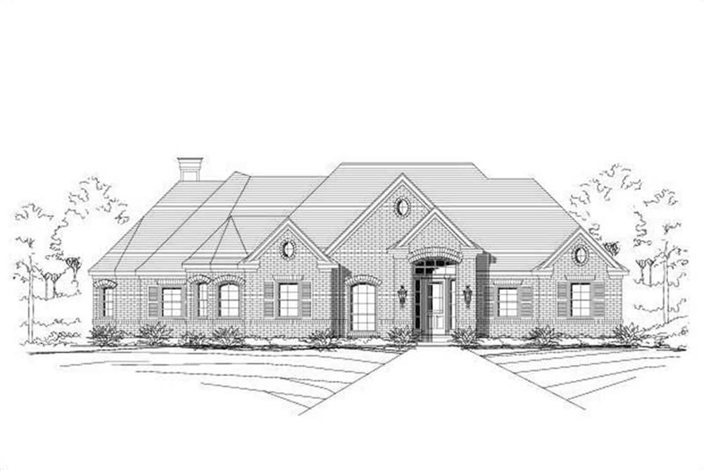 Main image for house plan # 16425