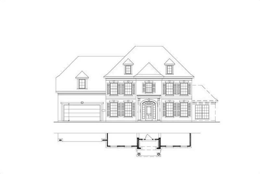 Main image for house plan # 16401
