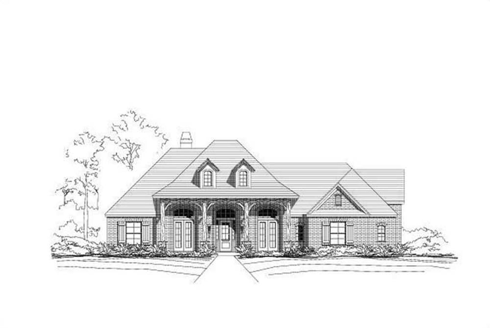 Main image for house plan # 16245