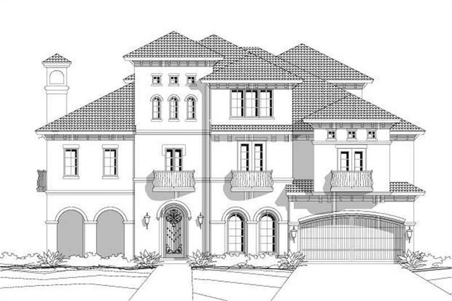 Main image for luxury house plan # 16360