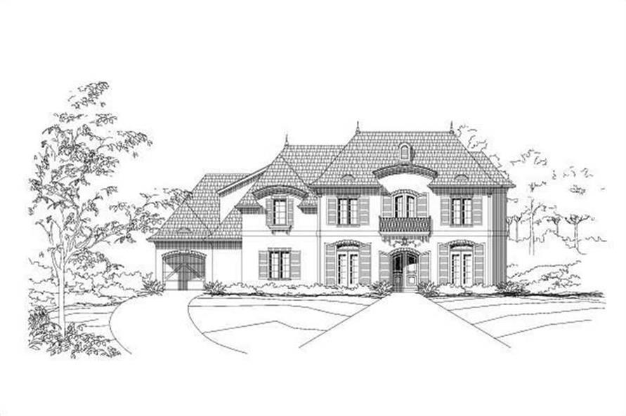 Main image for country house plans # 16356
