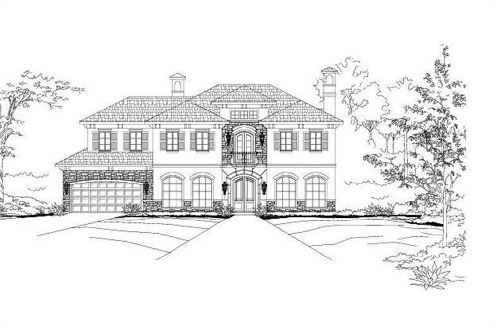 Main image for house plan # 16351