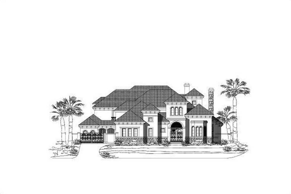Main image for house plan # 16382