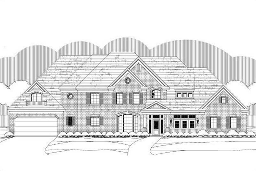 Main image for house plan # 16201