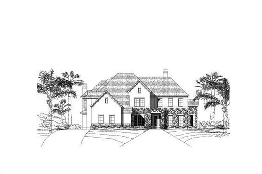 Main image for house plan # 16381