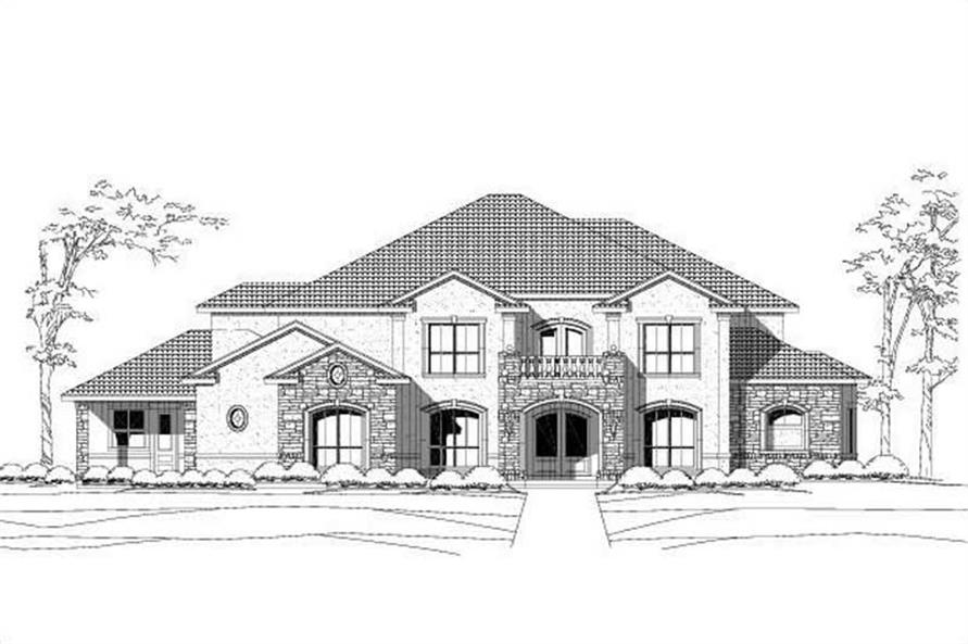 Main image for house plan # 16375