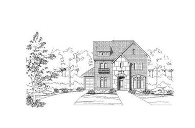 4-Bedroom, 3651 Sq Ft Country House Plan - 156-1501 - Front Exterior