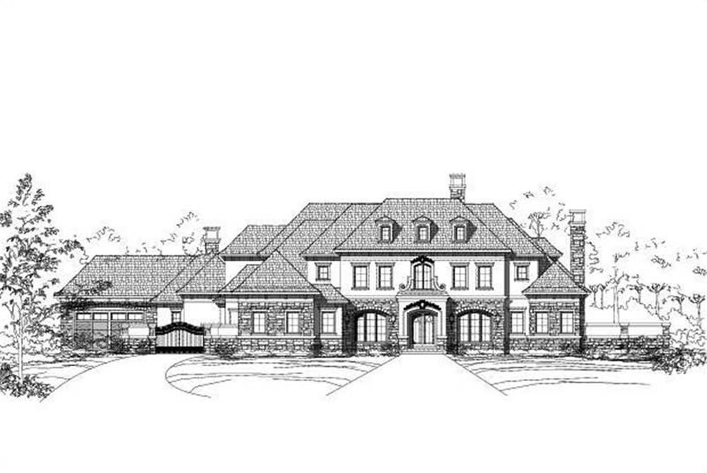Main image for luxury house plan # 19074