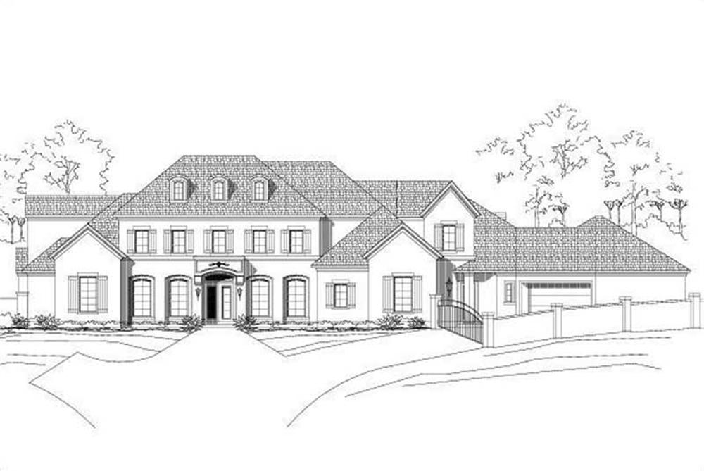 Main image for luxury house plan # 19084