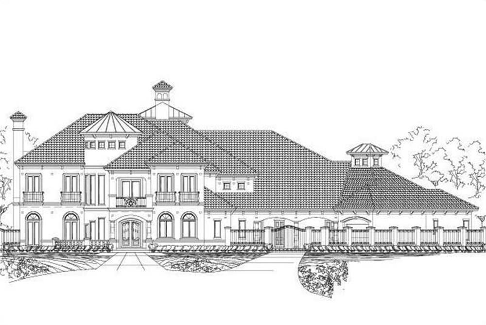 Main image for luxury house plan # 19216