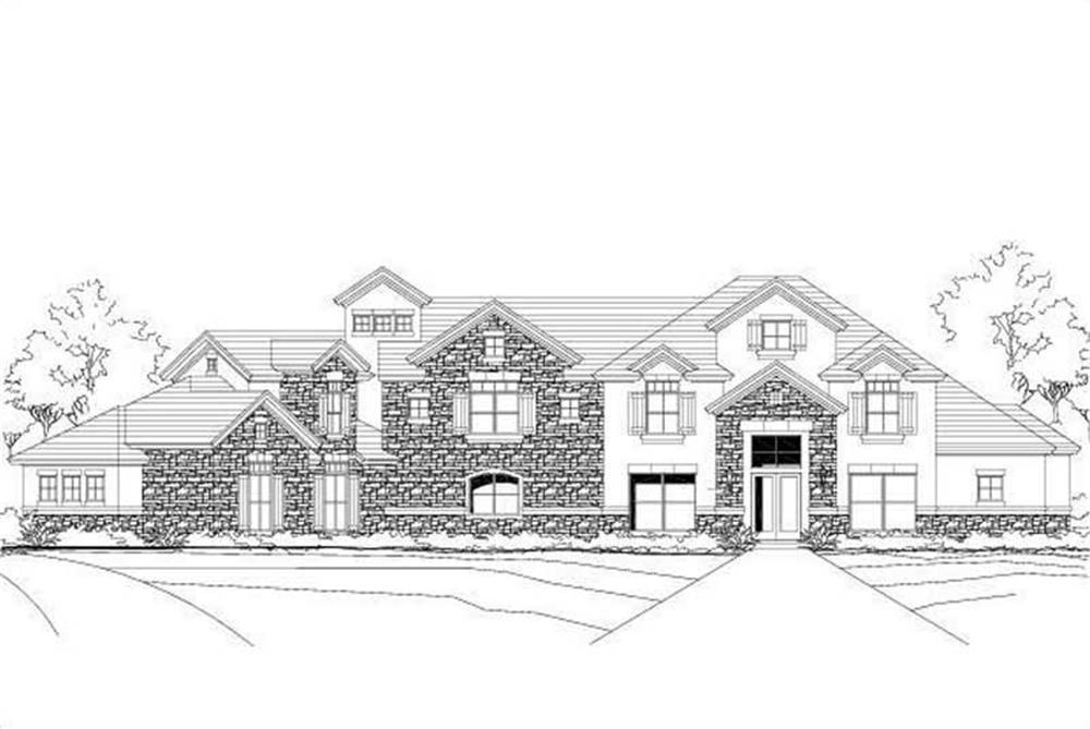 Main image for luxury house plan # 19218