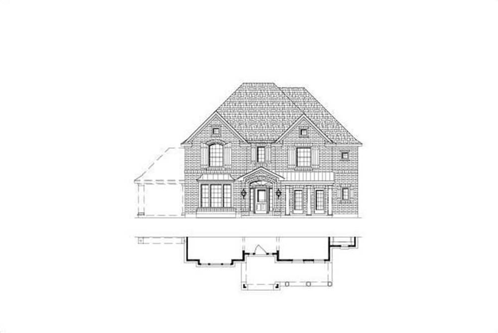 Luxury home (ThePlanCollection: Plan #156-1571)